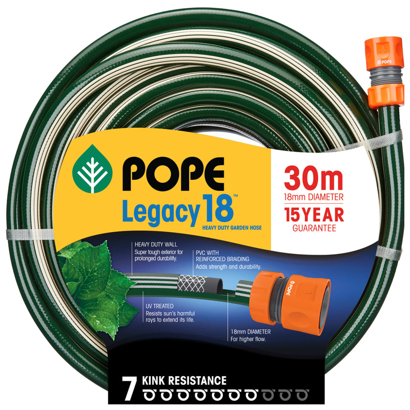 18mm x 30m Legacy18 Garden Hose