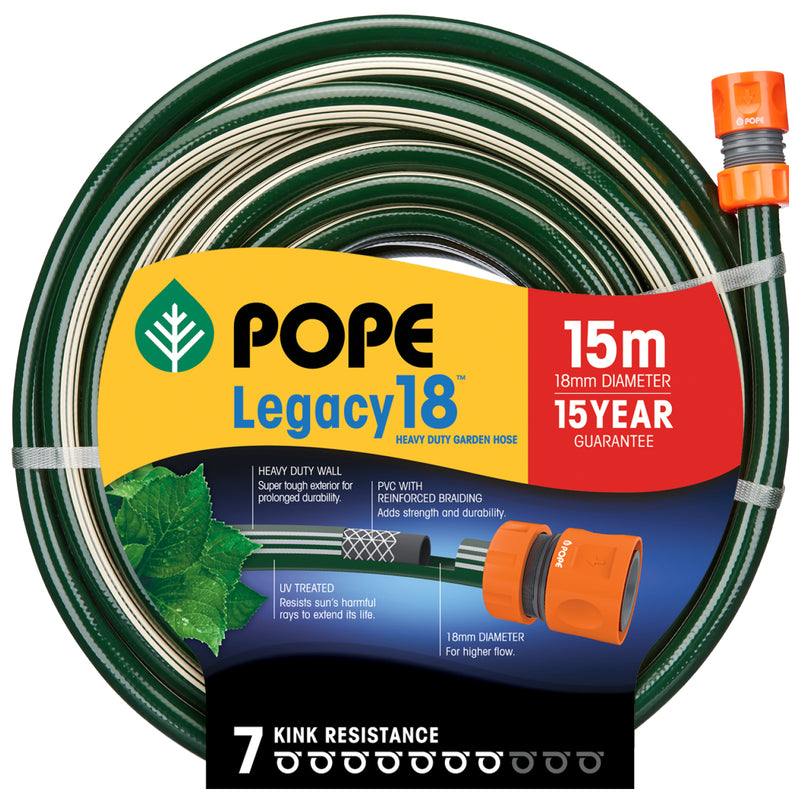 18mm x 15m Legacy18 Garden Hose