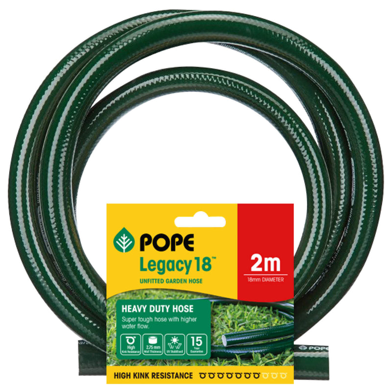 18mm x 2m Legacy18 Unfitted Garden Hose