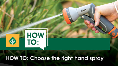 How To: Choose The Right Hand Spray
