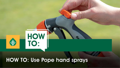 How To: Use Pope Hand Sprays