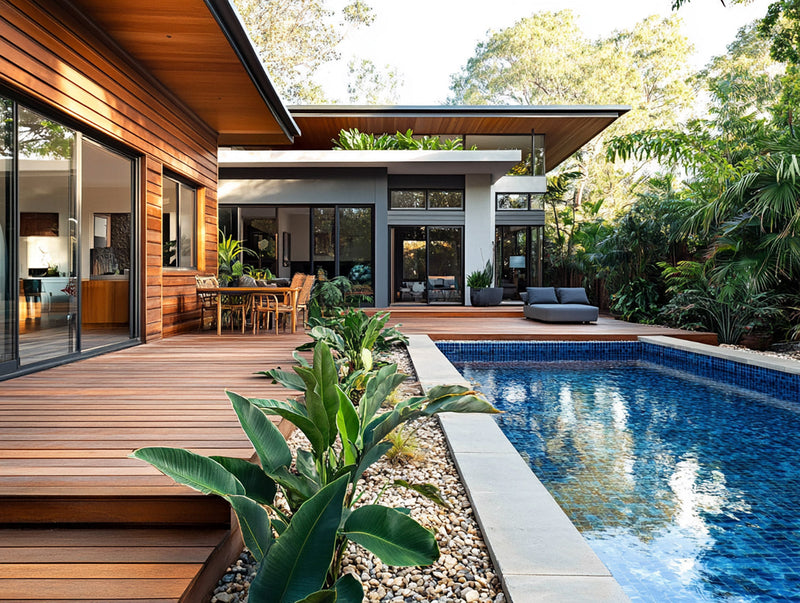 Tips for the best trees to plant near your pool