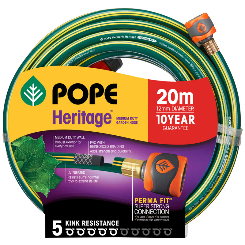 12mm x 20m Heritage® Garden Hose