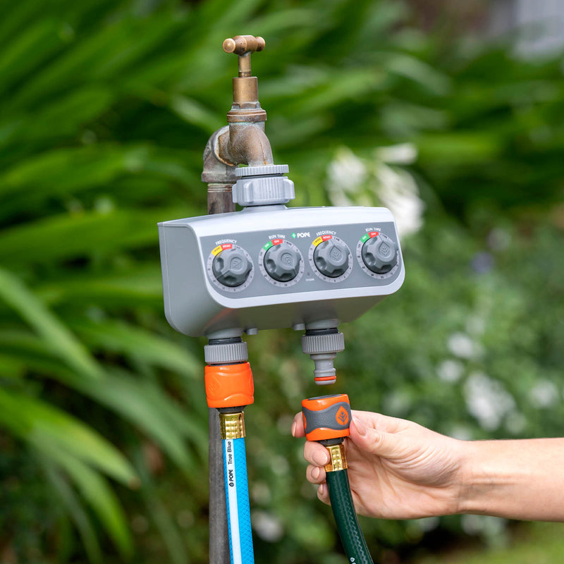 Simple Set Dual Outlet Tap Timer