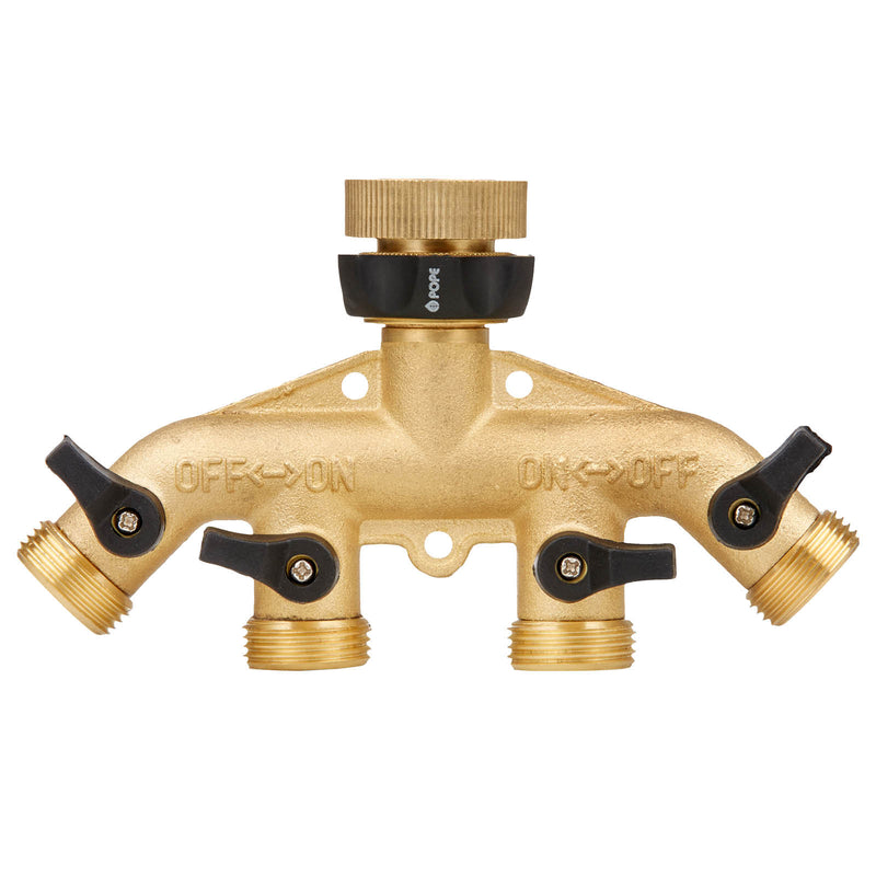 Pope Brass 4 Way Tap Outlet