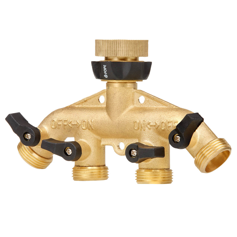 Pope Brass 4 Way Tap Outlet