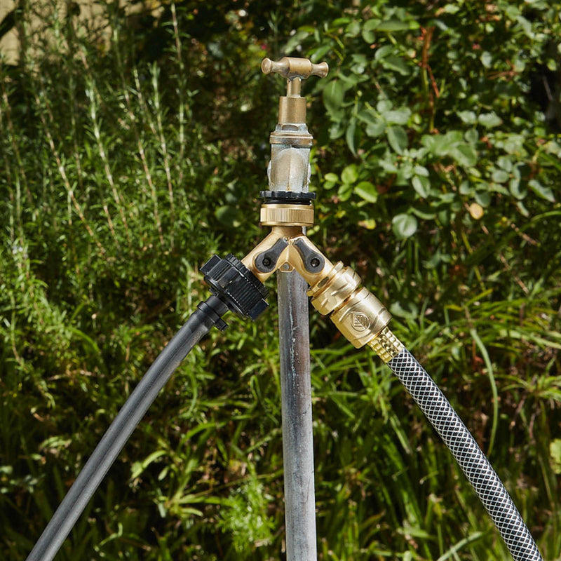 Brass 2 Way Tap Outlet