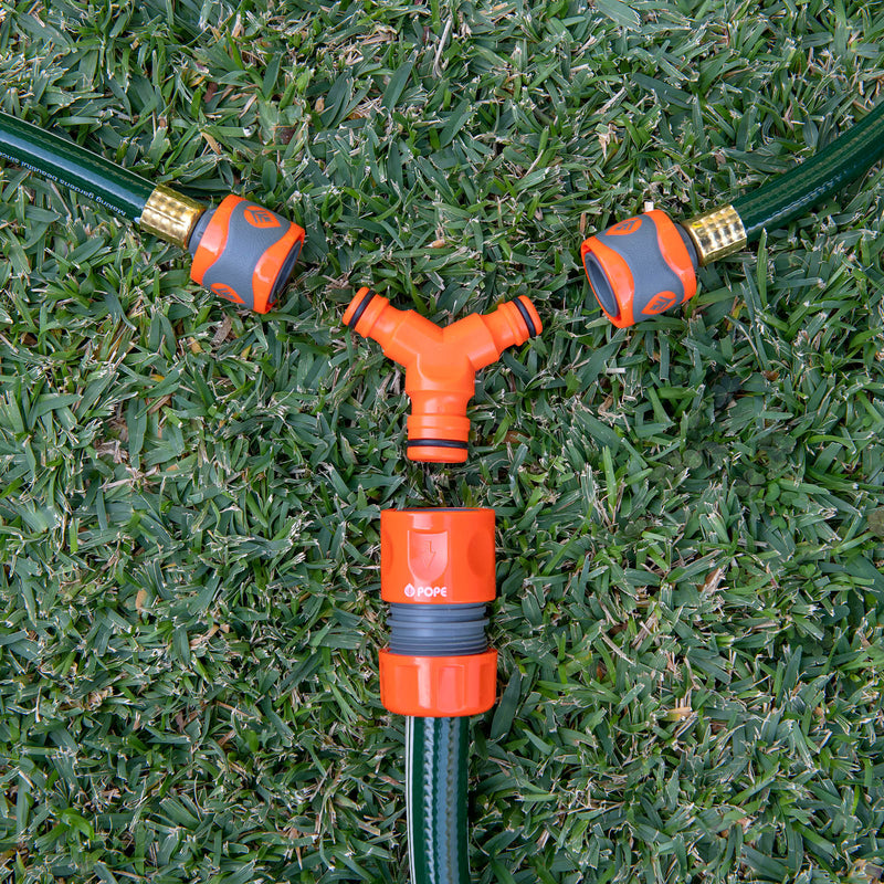 18mm to 2 x 12mm Hose Coupler