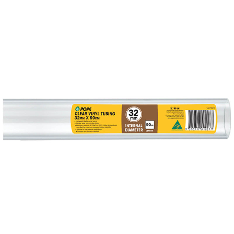 32mm x 90cm Clear Vinyl Tubing
