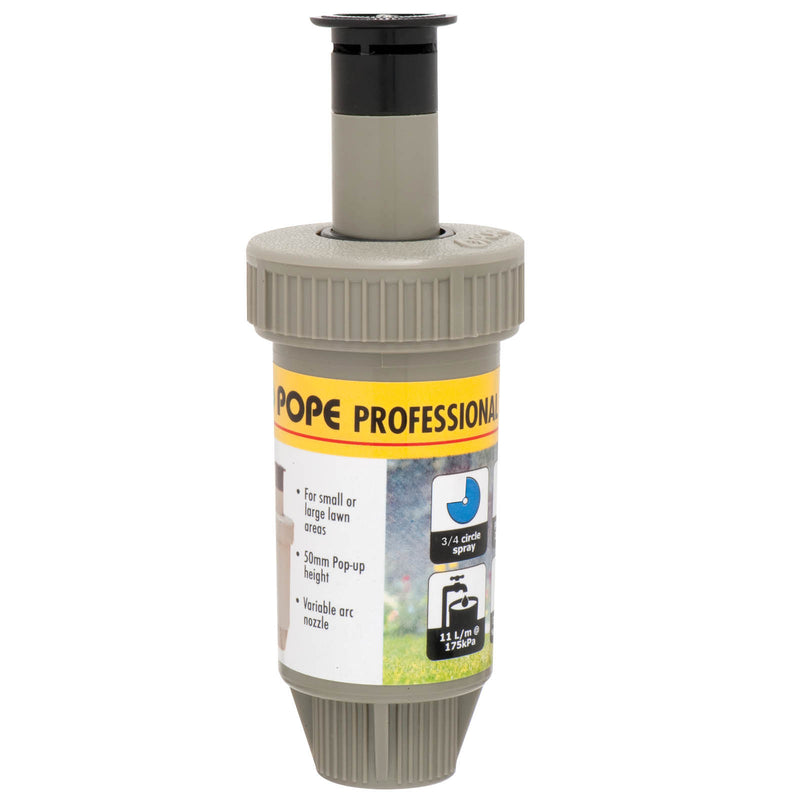 50mm Professional Pop-up Sprinkler - 3/4 Circle