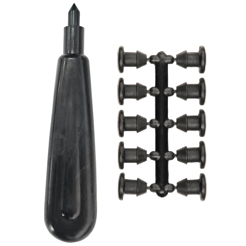 4mm Punch with Repair Plugs