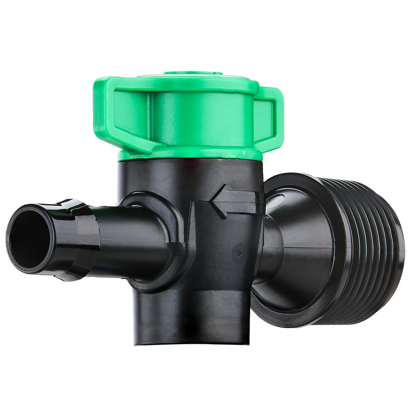 13mm Barbed x 20mm BSPM Threaded In-Line Tap