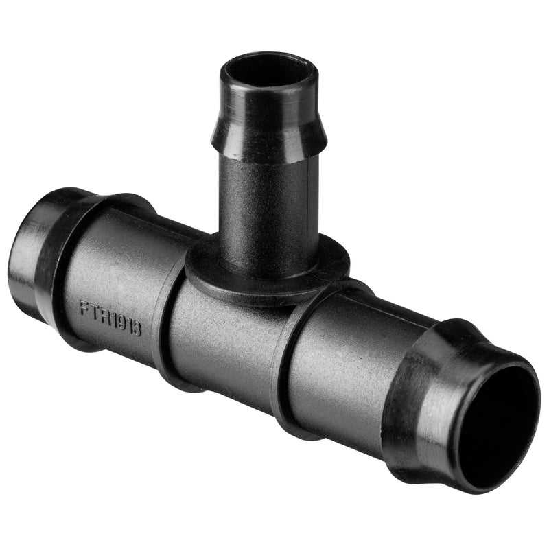19mm x 13mm Barbed Reducing Tee