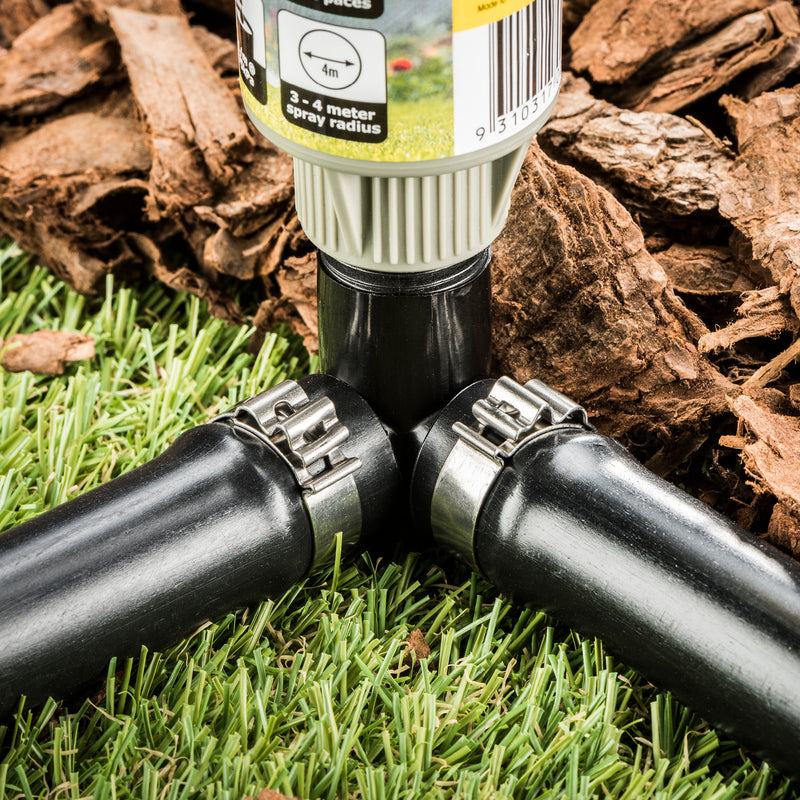 19mm Barbed x 15mm BSPM Threaded Corner Elbow