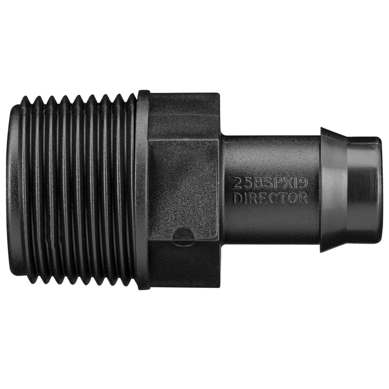 19mm Barbed x 25mm BSPM Director
