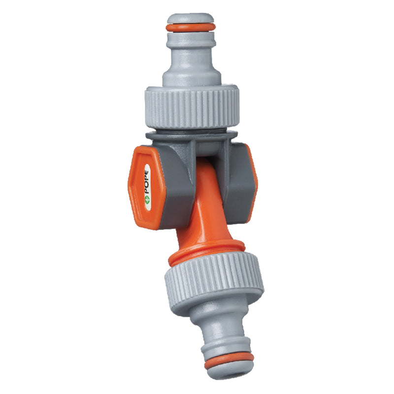 12mm Swivel 2 Way Hose Coupler