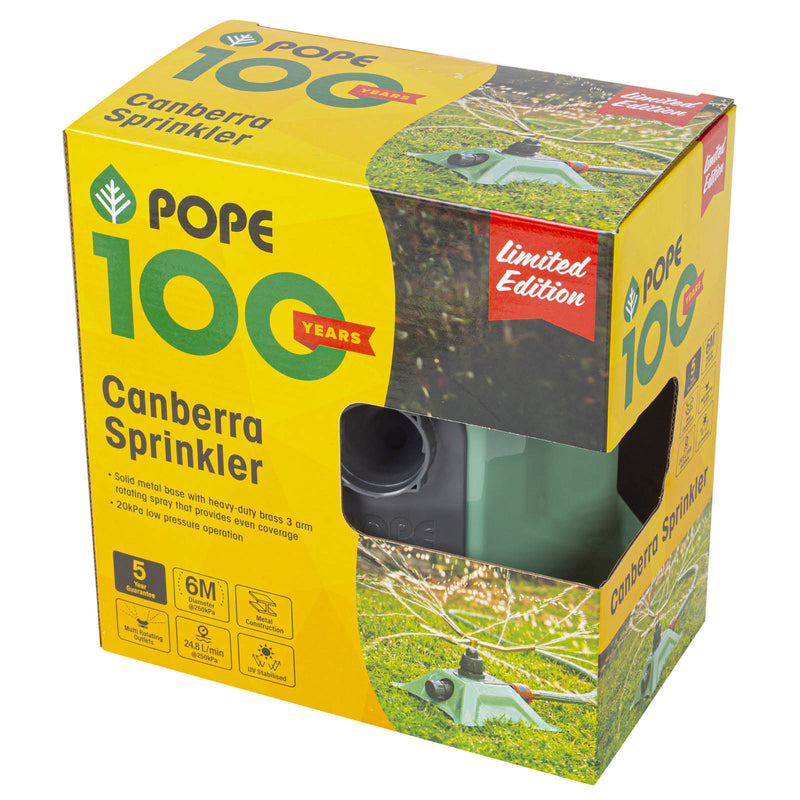 100 Year Canberra Sprinkler