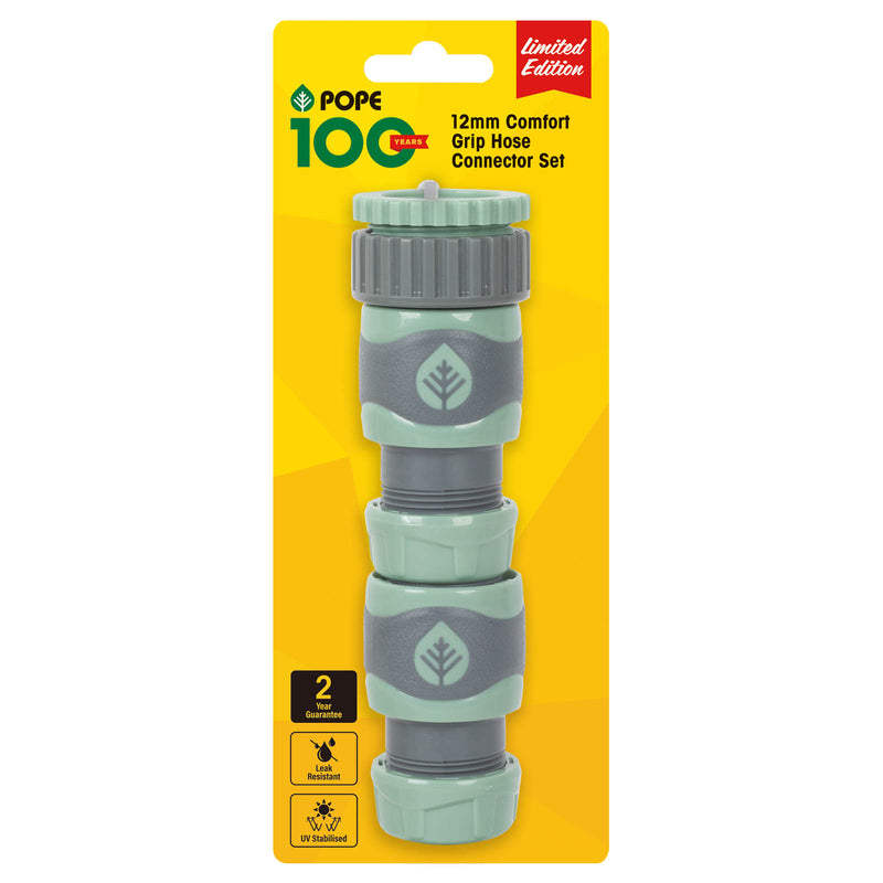 100 Year 12mm Comfort Grip Hose Connector Set