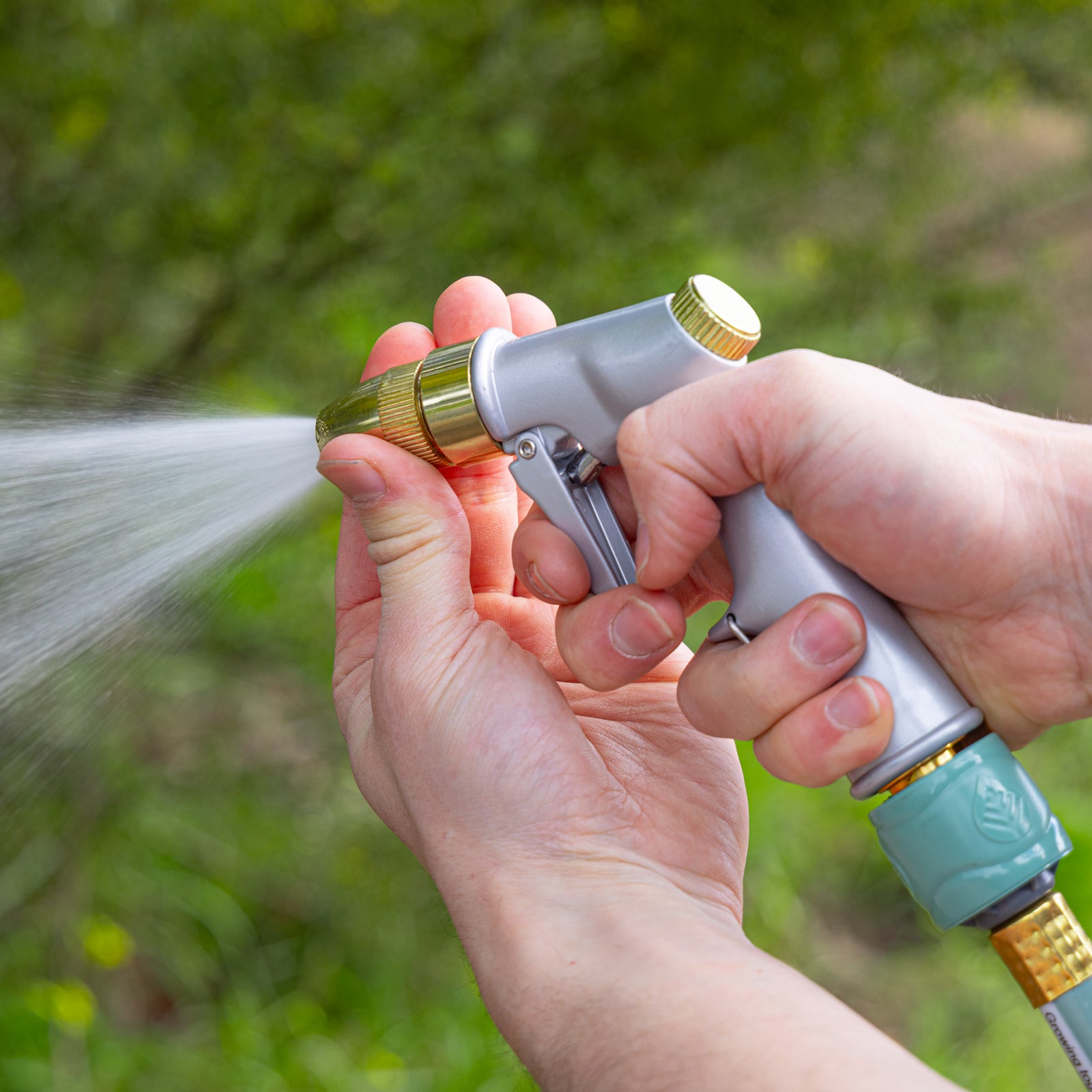 metal spray gun for garden hose 100 Year Metal Spray Gun – Gardening with Pope