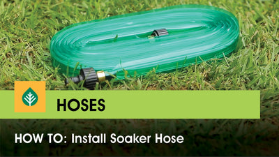 How to install a Soaker Hose