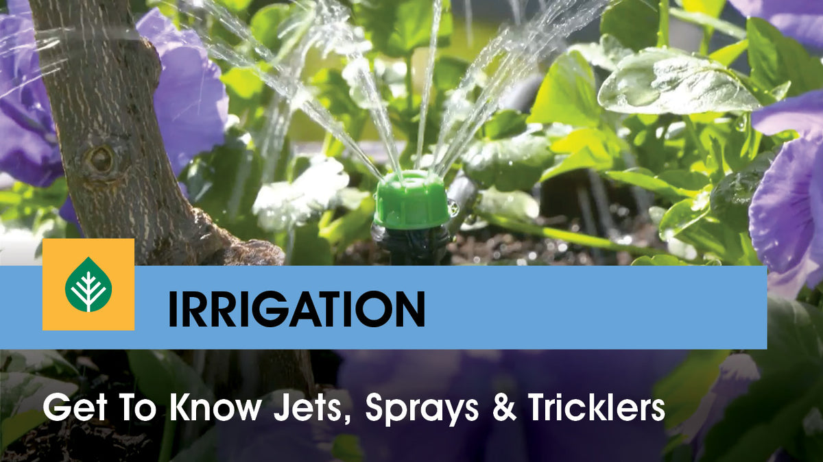 Sprays & drippers explained