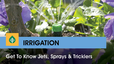 Sprays & drippers explained