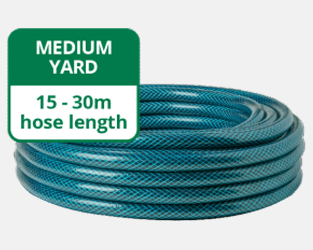 18mm green hose coiled